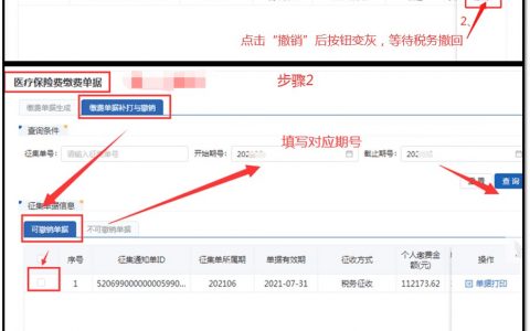 贵州医保网厅税务推送撤销操作流程（附正常推送流程）